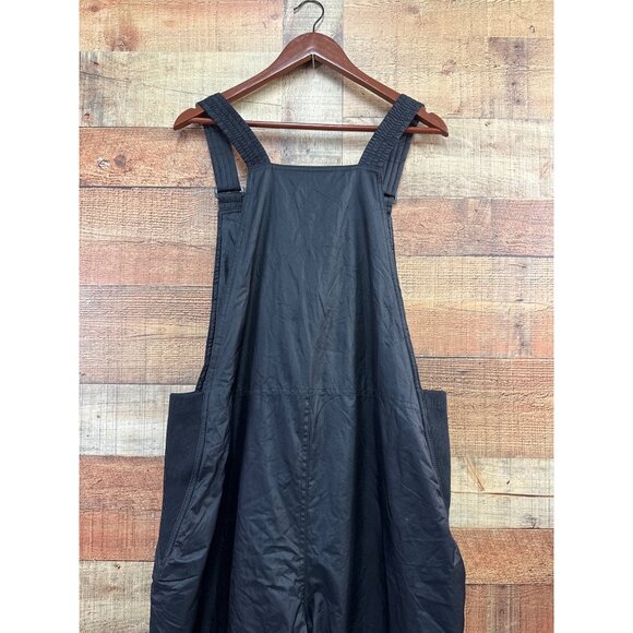 AQ Explore The Unknown XL Black Insulated Snow Bib Overalls Womens - Picture 5 of 6